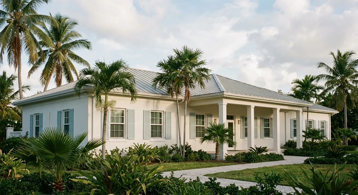 Façade d'un établissement de santé moderne à Nassau, Bahamas