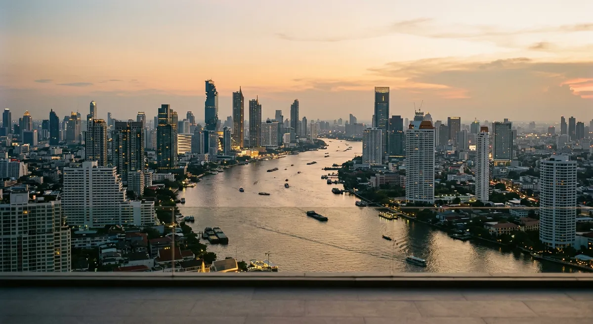 Bangkok au crépuscule
